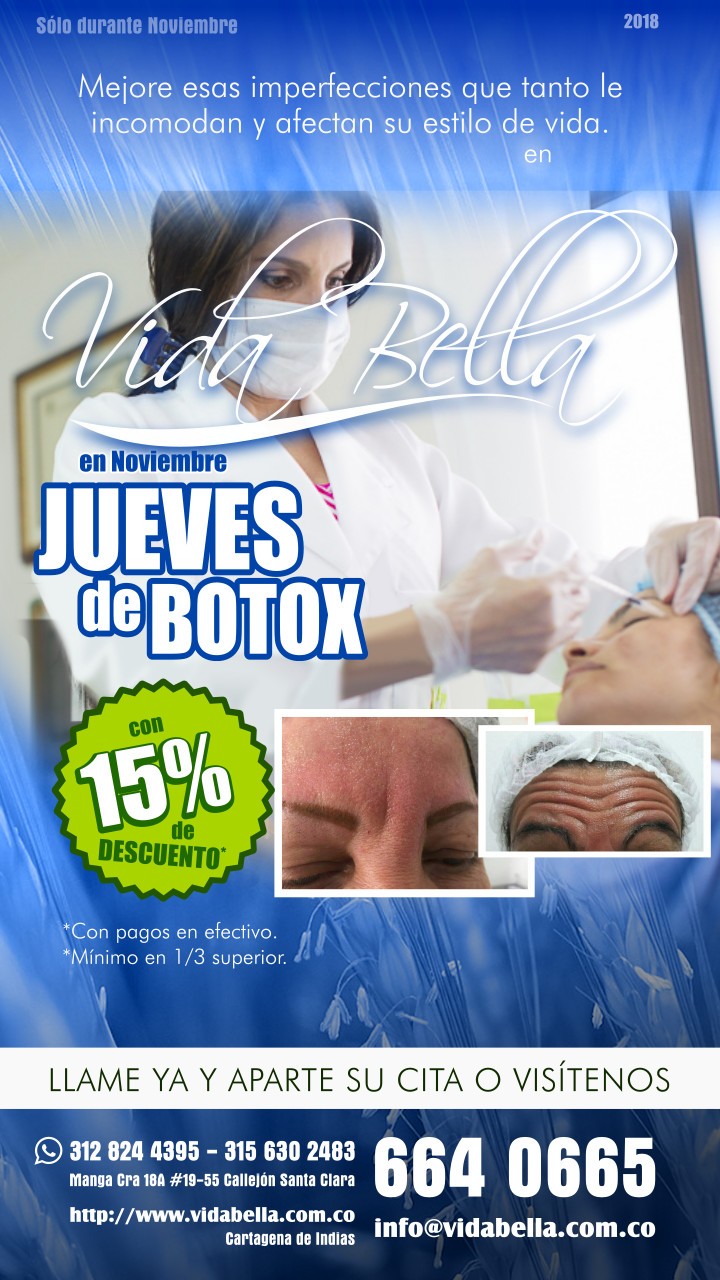 Jueves de Botox con descuento!!